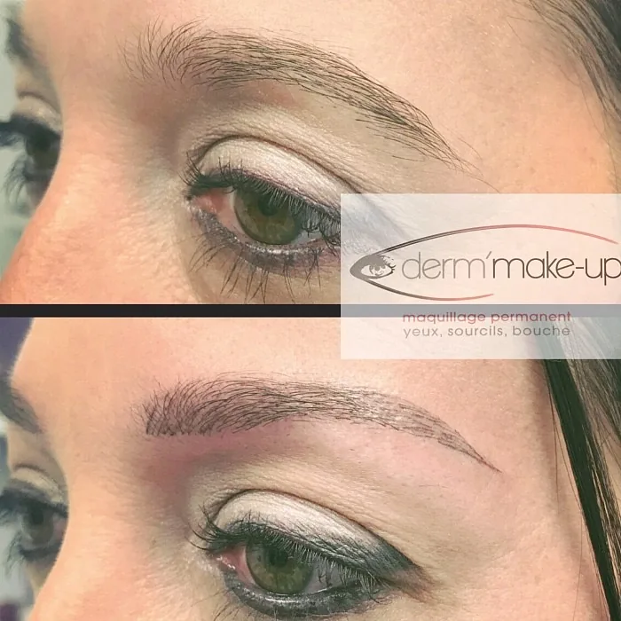 Sourcils poil-à-poil
